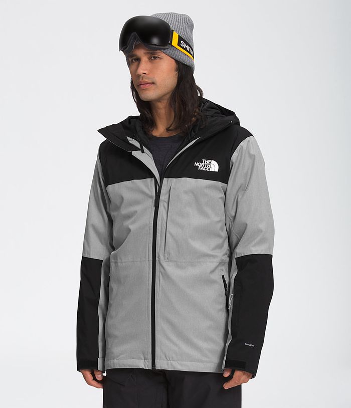 The North Face Winterjas Heren Thermoball™ Eco Ski Triclimate® MSOT98031 - Grijs/Zwart